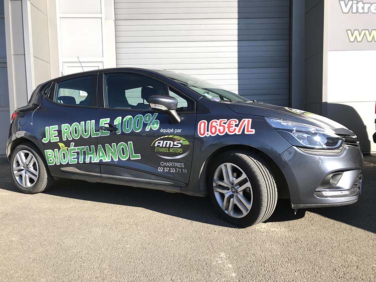 Installation de kit bioéthanol